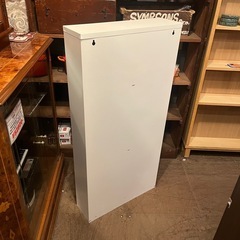 【武蔵小山店】ダルトン CDラック ホワイト 収納家具 整理 片付け ラック 小物収納 スチールラック コンパクト 省スペース インダストリアルの画像