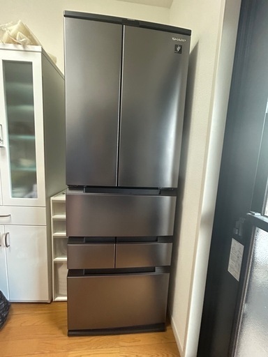 高年式】2022年式 457L SHARP冷蔵庫 SJ-MF46J-H 決まりました】SHARP