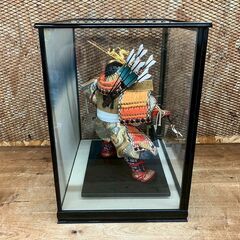 美品 五月人形 公達 ガラスケースの画像
