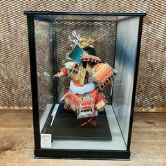 美品 五月人形 公達 ガラスケースの画像