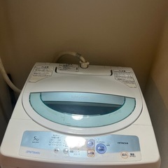 洗濯機(７月２５日引き渡し希望⭐︎日程相談可)の画像