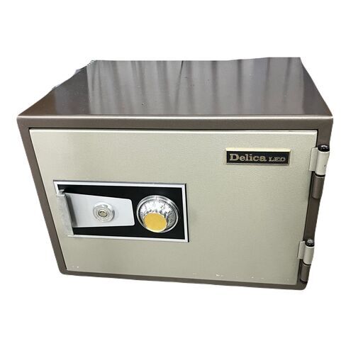 【ドリーム池田】★ジモティ割対象品★DELICA　LEO　金庫/カギ2本+カギ番号　グレー　IKX-232