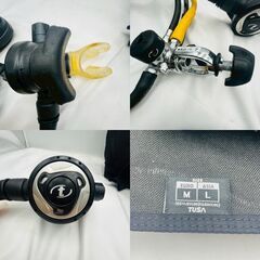【❗️✨一式セット✨❗️】TUSA 🌟ダイビング器材セット✨レギュレーター＆BCD＆スーツ❗️の画像