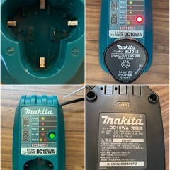 makita 充電式クリーナ 掃除機 CL100D バッテリ＆充電器 付き  マキタの画像