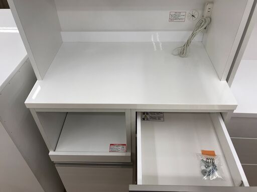 食器棚　専用出品 山善（YAMAZEN） 食器棚 コンパクト 幅60 奥行29 高さ80cm カップ