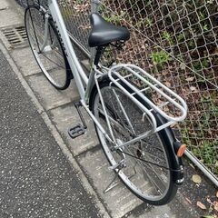 リサイクルショップどりーむ鹿大前店　No.318 自転車　シティサイクル　27インチ　LEDオートライト付き♪　シンプルで乗りやすい♪の画像