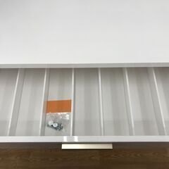 ★リユースのサカイ春日部店★KJ10997  食器棚 ホワイト H191×W120×D42 クリーニング済みの画像