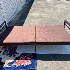 折りたたみソファベッド★シングルの画像