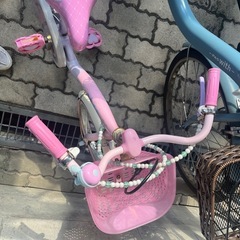 16インチ　プリンセス自転車の画像