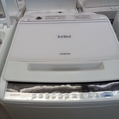 ★リユースのサカイつくば店★TK5976 日立 洗濯機 BW-V80C 8.0ｋｇ 19年製 動作確認／クリーニング済み　【リユースのサカイつくば店】 の画像