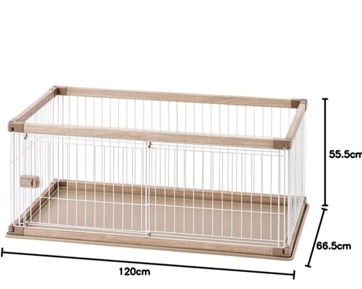 【取りに来れる方】犬用ゲージ（小型犬用）