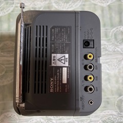 1999製　アナログ小型テレビ　ジャンク品の画像