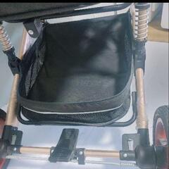 wisesonle 赤 stroller 2 in 1 ベビーカー　ペットカーの画像