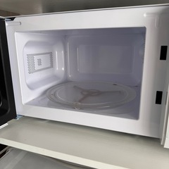 2024年製電子レンジ白の画像