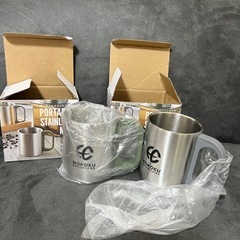 新品未使用ステンレスマグの画像