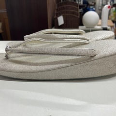 H 2507-618 草履 和装バッグセット バラ売り不可 キズ 汚れありの画像