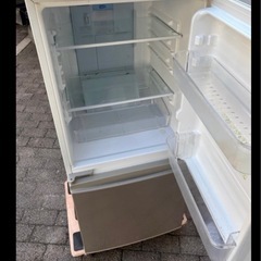 シャープ　1人ぐらい　冷蔵庫　高さ110cmの画像