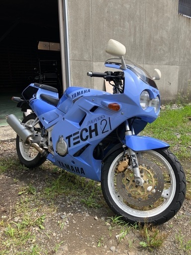 YAMAHA FZR250 テック21カラー(2KR型)実働走行距離12875km (RMG) 新