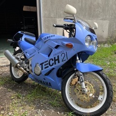 YAMAHA FZR250 テック21カラー(2KR型)実働　走行距離12875kmの画像