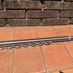 【0円】伸縮性　物干し竿　ハンガー掛け　	洗濯の画像