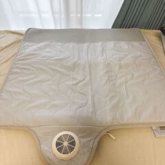 Nelture 快眠マット SOYO【電動ファン付き敷パッド・接触冷感シーツ付】の画像