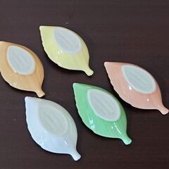 葉っぱの小皿　5個の画像