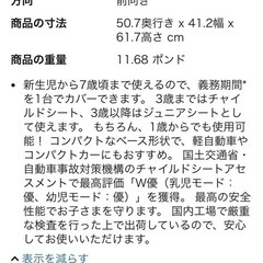 リーマン　チャイルドシートの画像