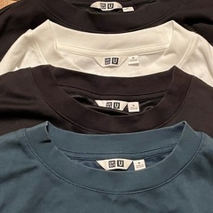 エアリズムコットンオーバーサイズTシャツ/５分袖の画像