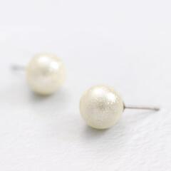 【新品】キラキラパールピアス パールサイズ約12mm RS-1886の画像