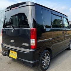 19年式/6万キロ台/エブリィワゴン/PZターボスペシャル/車検丸2年/両側パワスラ/オートステップ/社外アルミ/社外ナビ/TV.DVD.CD/キーレスの画像