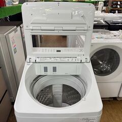 地域限定送料無料　美品【 Panasonic 】パナソニック 洗濯10.0㎏ 全自動洗濯機 AIエコナビ 液体洗剤・柔軟剤 自動投入 スゴ落ち泡洗浄 NA-FA10K1の画像