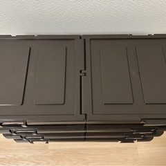 ニトリ　ベッド下収納ボックス　4個の画像