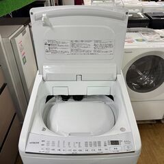 地域限定送料無料　超美品【 HITACHI 】日立 ビートウォッシュ 洗濯8.0㎏/乾燥4.5㎏ 洗濯乾燥機 ナイアガラビート洗浄 自動おそうじ付 BW-DV80Gの画像