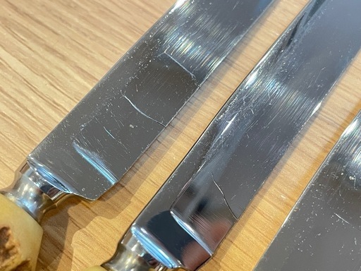 A7125【ゾーリンゲン】ドイツ カトラリー フォーク ナイフ 6セット アンティーク