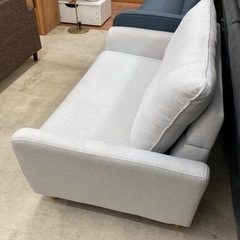 🛋️NITORI ニトリ🛋️2Pソファ🛋️2人掛け🛋️パック🛋️グレー🛋️コンパクト🛋️脚取り外し可🛋️2272の画像