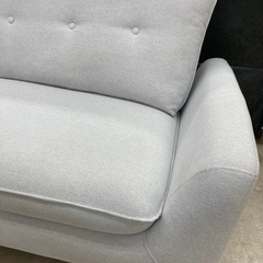 🛋️NITORI ニトリ🛋️2Pソファ🛋️2人掛け🛋️パック🛋️グレー🛋️コンパクト🛋️脚取り外し可🛋️2272の画像