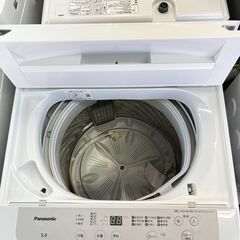 パナソニック　全自動電気洗濯機　NA-F50B15　2022年製　5kgの画像