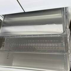 HITACHI 日立 大型冷蔵庫 自動製氷機能付き R-HWS47N フロントガラス 日本製 470L Used/キレイの画像