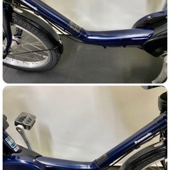 1年保証 送料無料 新品部品多数　新型　パナソニック　20インチ　紺色　電動アシスト自転車　g730の画像