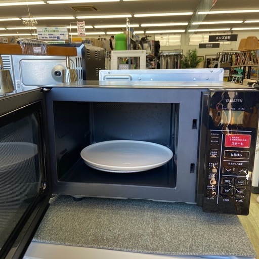 YAMAZEN電子レンジ:2020年製【リサイクルフカツ岡崎倉庫店】250725NA-27