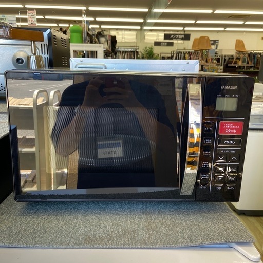 YAMAZEN電子レンジ:2020年製【リサイクルフカツ岡崎倉庫店】250725NA-27