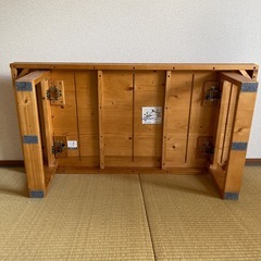 LOWYA 天然木 テーブル ジャンク品 の画像