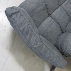 ※取引中/売約済***********　　　　　　⑯F 未使用/新品　訳あり特価アウトレット　背面&肘掛リクライニング 2人掛け ソファ リクライニング ローソファ コンパクト ファブリック ソファベッド ハイバックの画像
