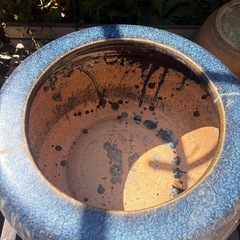 陶器の鉢の画像