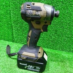 マキタ makita TD173D 充電式インパクトドライバー バッテリー1個付き【船橋馬込店】【店頭取引限定】【中古】管理番号：IT14OEJAI8GMの画像