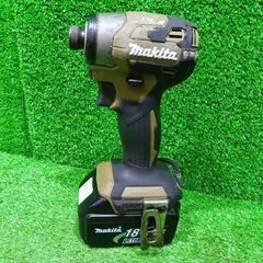 マキタ makita TD173D 充電式インパクトドライバー バッテリー1個付き【船橋馬込店】【店頭取引限定】【中古】管理番号：IT14OEJAI8GMの画像
