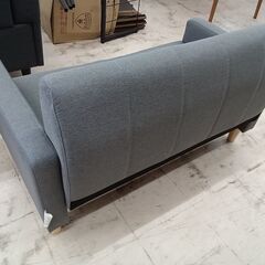 リユースのサカイ栃木店★ジモティ割あり★  ソファー グレー W112×D62×H69 クリーニング済み TC9913の画像