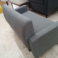 リユースのサカイ栃木店★ジモティ割あり★  ソファー グレー W112×D62×H69 クリーニング済み TC9913の画像