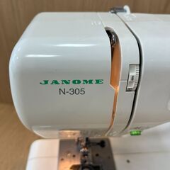 【沓谷】1500円で売ります！　ジャノメミシン　Ｎ-305　通電確認済みの画像