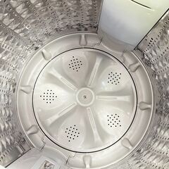 ツインバード　全自動電気洗濯機　KWM-EC55型　2019年製　5.5kgの画像